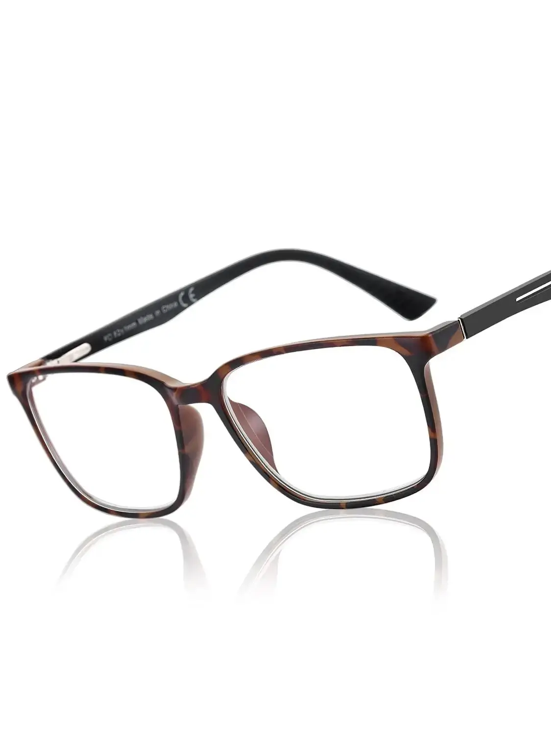 ZENOTTIC carré Anti lumière bleue lunettes de lecture pour hommes femmes Sport tortue lecteurs Anti-éblouissement ordinateur lunettes