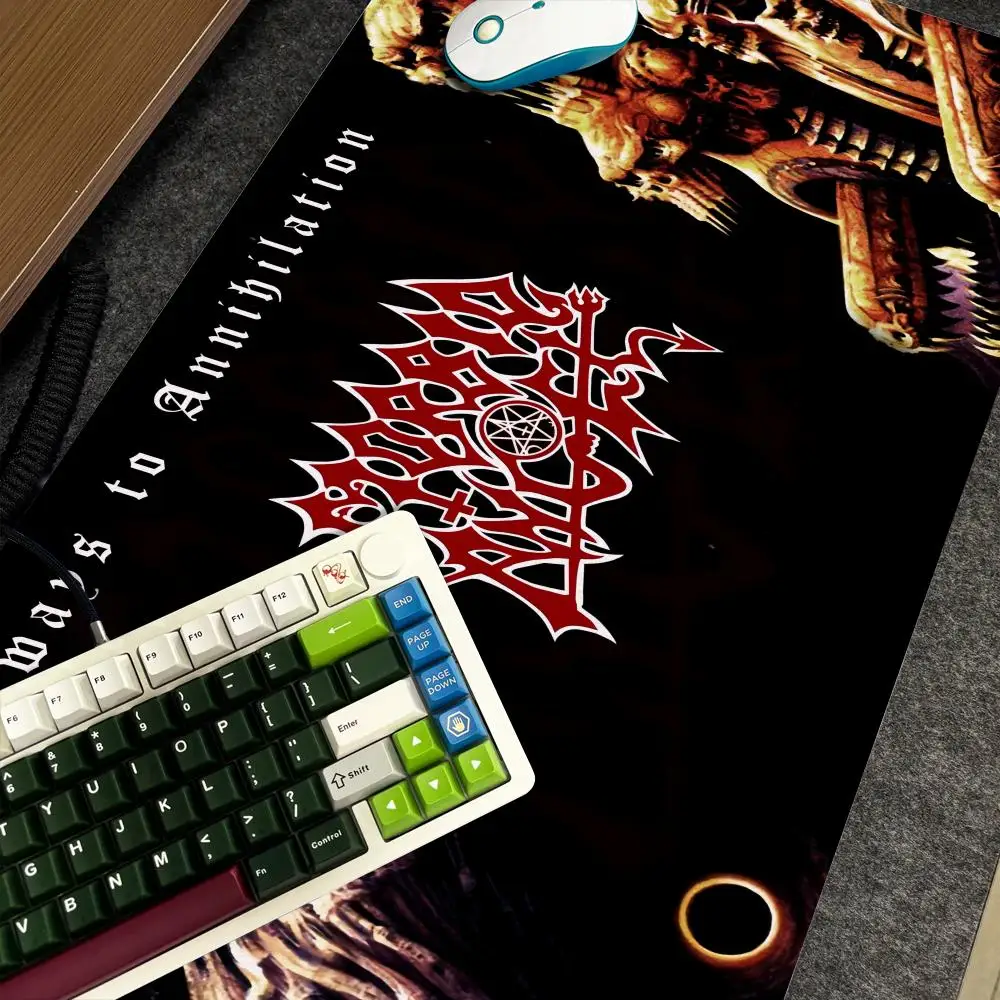 

Mouse Pad Xxl Computer Large Size Non-slip Angel Gamer Keyboard 90x40cm Art M-Morbid Design HD Deskmat
