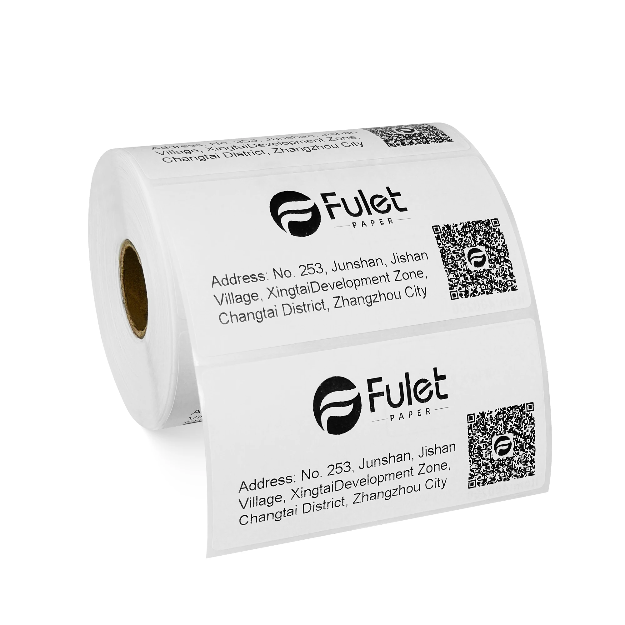 

Термоэтикетки 4 x 2 дюйма (102 x 51 мм), 750 этикеток в рулоне