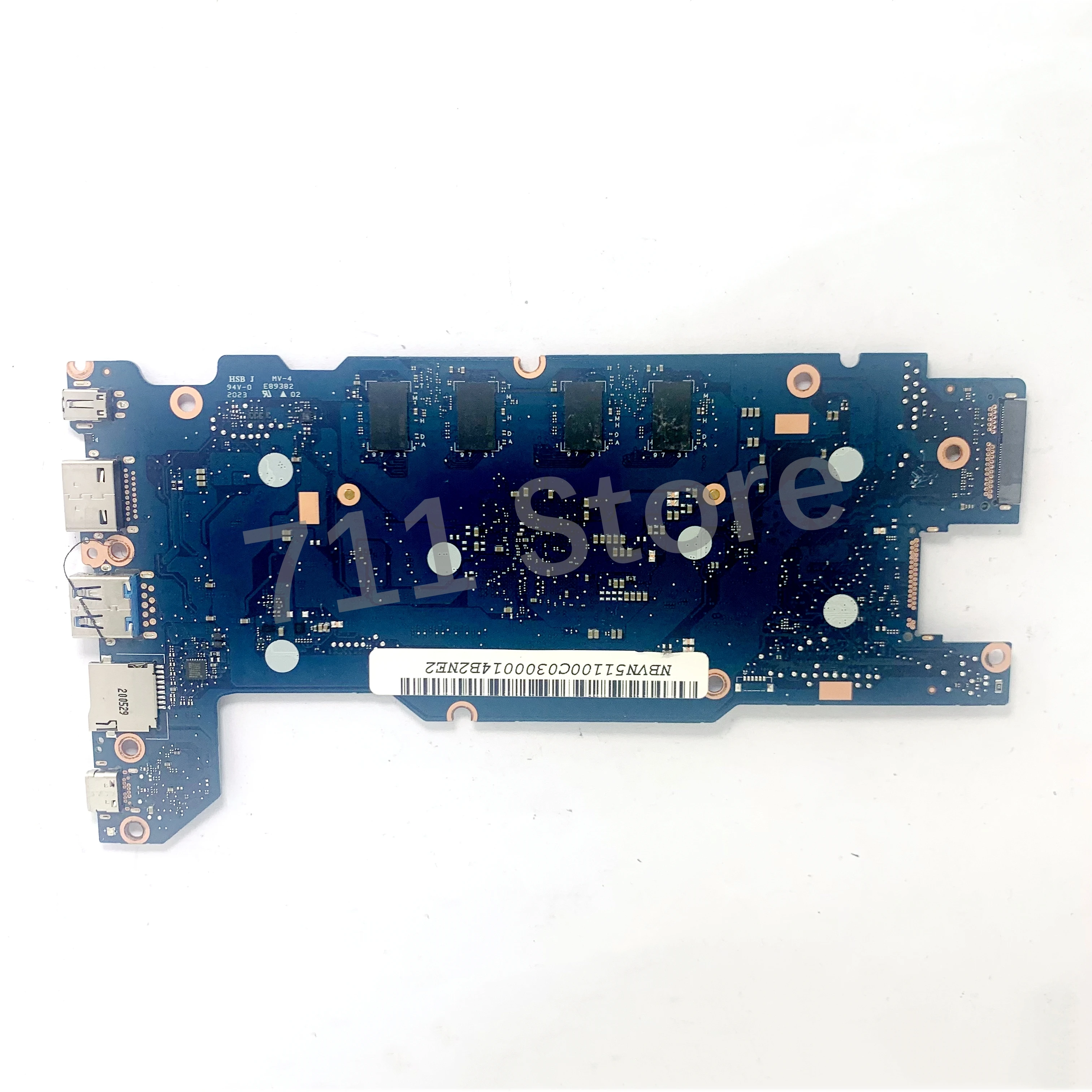 Laptop Motherboard para Acer, Mainboard de alta qualidade, 100% testado, apto para Acer TraveMate B311-11, SRFDC N5030 CPU, NB2372 _ MB_V4 _ PCB, NBVN51100C