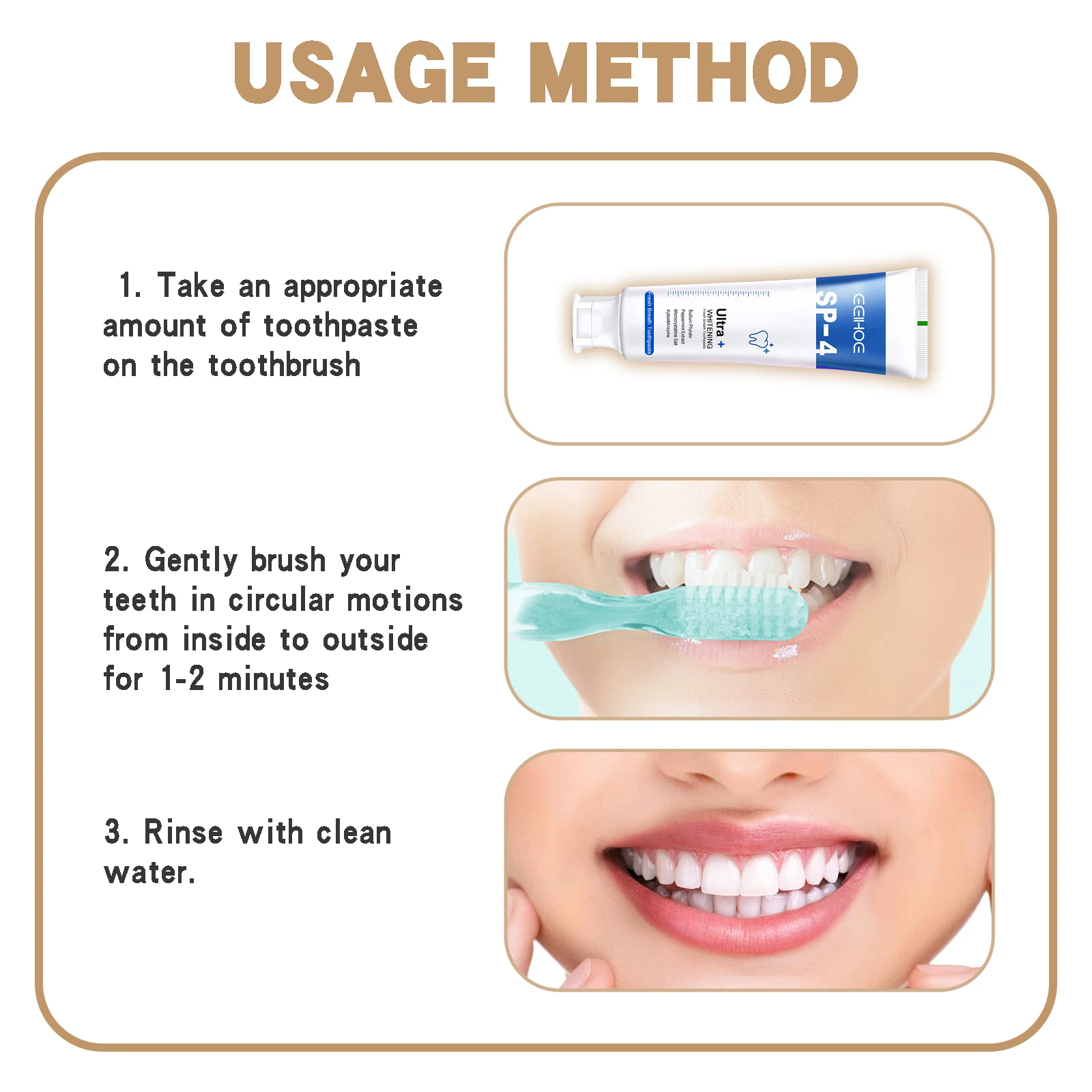 Probiotic Whitening Toothpaste Deep Cleaning Protect Gum Fresh Breath Remove Stain Tartar Relieve Tooth Sensitivity Dental Care - view 6