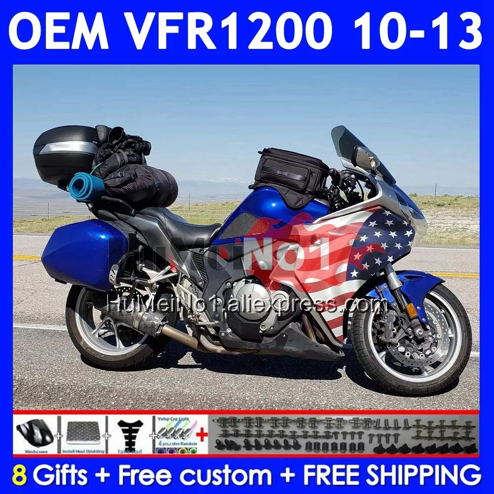 Injection For HONDA Crosstourer VFR 1200 VFR1200 Red blue new RR CC 71No.114 VFR1200RR 10 11 12 13 2010 2011 2012 2013 Fairings