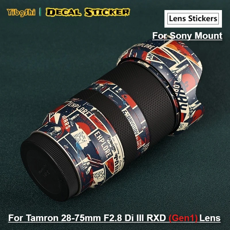 

Защитная наклейка-пленка для объектива Tamron 28-75mm F2.8 Di III RXD Gen1 для Sony (защита корпуса, от царапин)