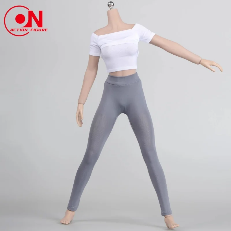 CHILI GBT-002 1/6 اليوغا بنطال مرن بنطلون ضيق عالية الخصر يغطي الرجل الملابس نموذج صالح 12 بوصة أنثى الجندي عمل الشكل