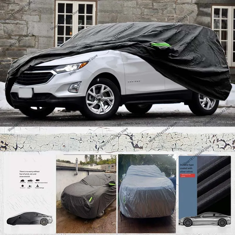 

Уличные автомобильные чехлы на заказ, подходят для Chevrolet Equinox 2018-2024, водонепроницаемые, всепогодные, для автомобилей, защита от дождя и снега и солнца