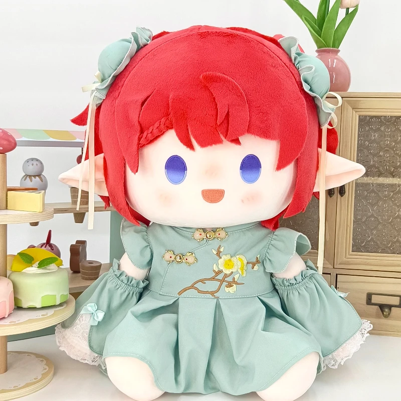 

Spot White Ecuador Aglaiya Wind Jin Xia Die Ti Bao That Moment Xia Wan Di Fan Klee Scaramou Surrounding 40cm Sitting Cotton Doll