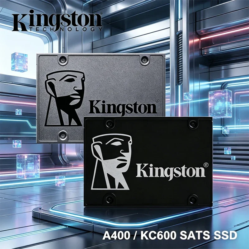 Unidad de Estado Sólido Interna Kingston SSD KC600 512GB 256GB 1TB 2TB A400 120GB 240GB 480GB 960GB SATA III 2.5 HDD Disco Duro HD SSD
