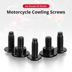 Motocicleta Cowling Carenagem Parafusos, Fit para Ducati Panigale 848, 1098, 1198, 899, 959, 1199, 1299, V2, V4, Streetfighter, Supersport 950