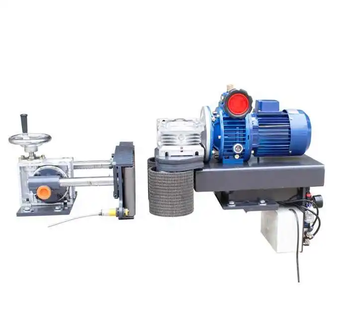 Woodworking Sawing Machine Motorized Power Feeder Feeding Pusher Pushing Machine Automatic Woodworking Wood Band Saw Bandsaw