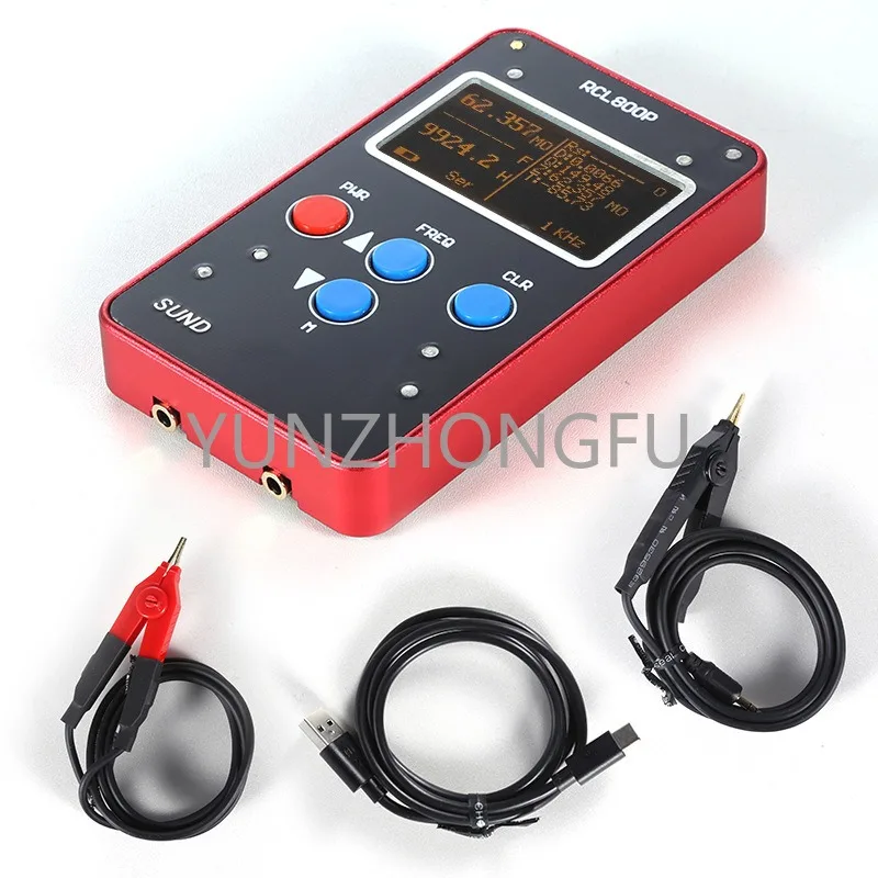 Handheld Rcl800p Mini Ultra-Thin Accurate Digital Electric Bridge Resistance-Capacitance Inductometer Esr Meter