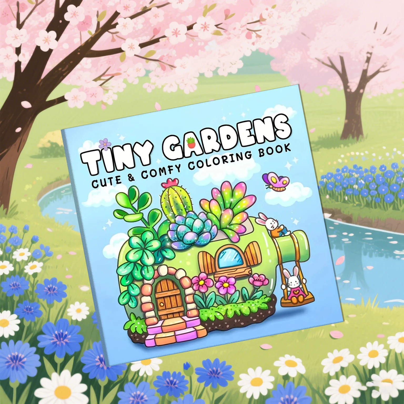 Creative Spooky Cutie Coloring Book Relaxation Gift Educational Graffiti Painting Book Doodles Book Adults and Teens