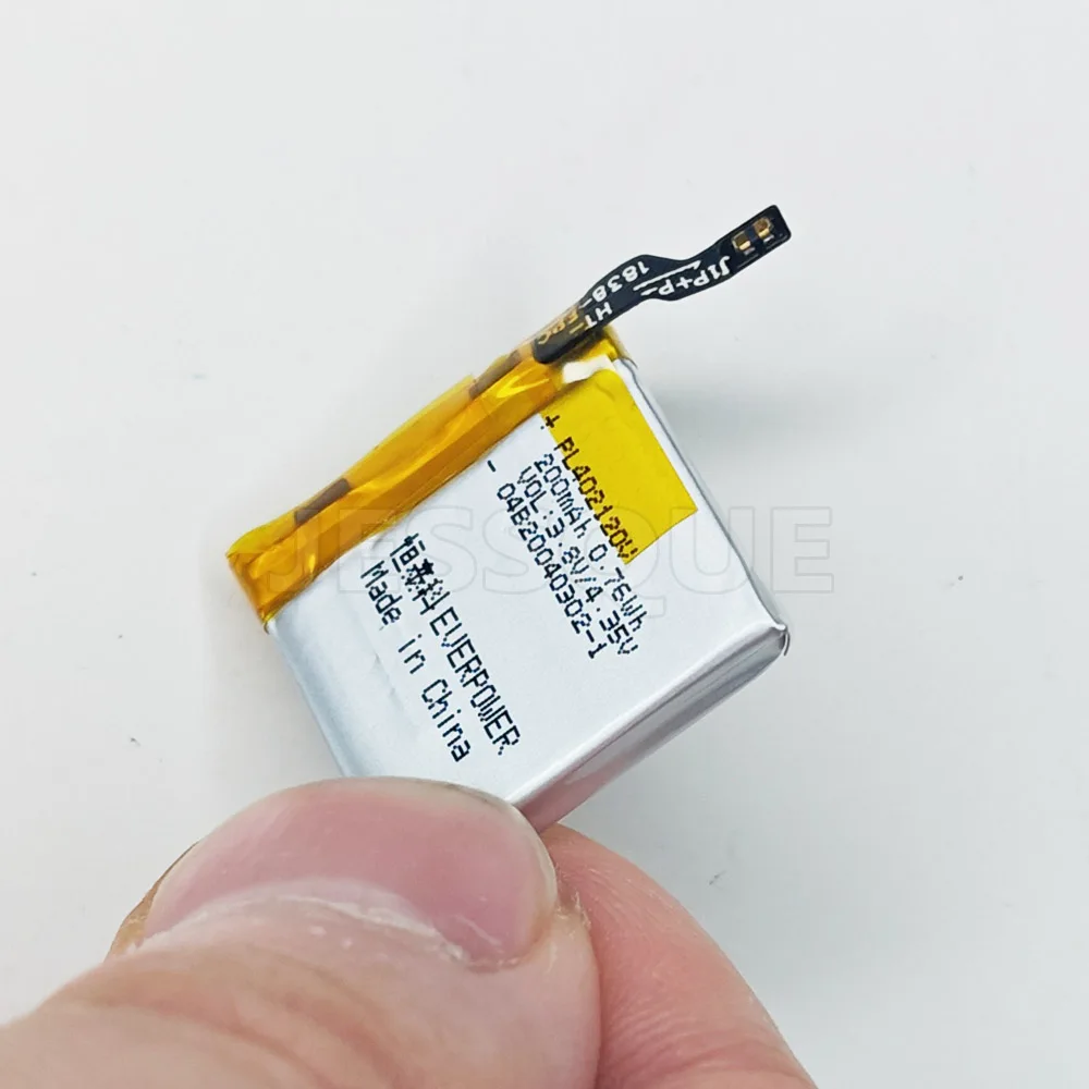 Оригинальная замена аккумулятора 200 мАч PL402120V FL402120V для умных часов Huami AMAZFIT ARES A1908/Bip S 1S A1608
