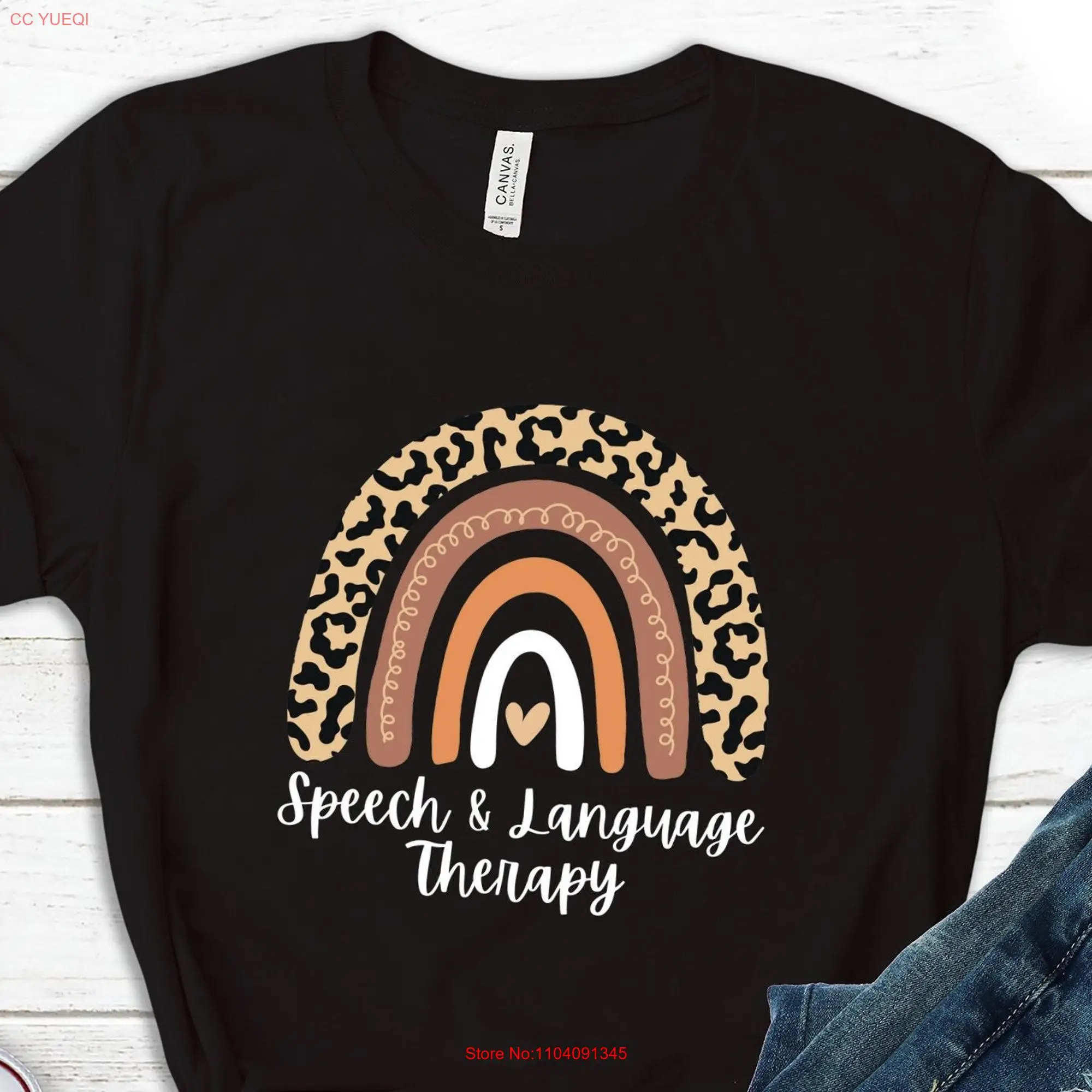 Speech Therapy T Shirt And Language SweaT Slp Pathologist Therapist Office long or short sleeves