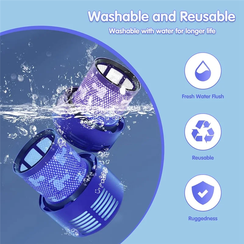 A01V-Hepa استبدال فلتر لدايسون V12 كشف سليم المطلق V12 كشف سليم مكنسة كهربائية استبدال جزء 971517-01