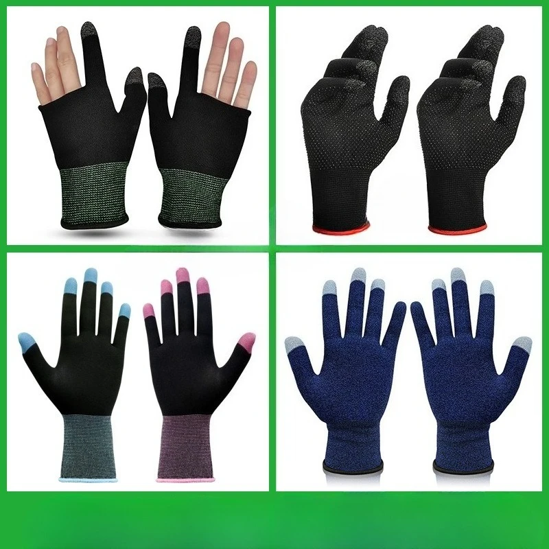 Unisex Anti Slip Touch Screen Gloves Breathable Sweatproof Knit Thermal Gloves for Phone Games Touch Sensitive Gaming Gloves