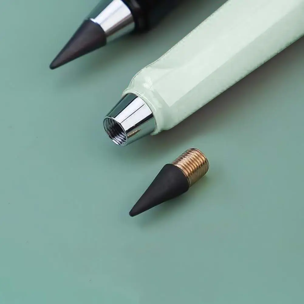 10Pcs Practical Pencil Nib Detachable Smooth Writing Graphite Free Cutting Pencil Nib