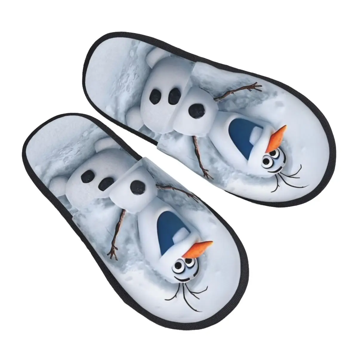 

Комфортные тапочки с эффектом памяти на заказ, женские тапочки из пены с анимированным музыкальным фэнтези-фильмом, спа-домашняя обувь