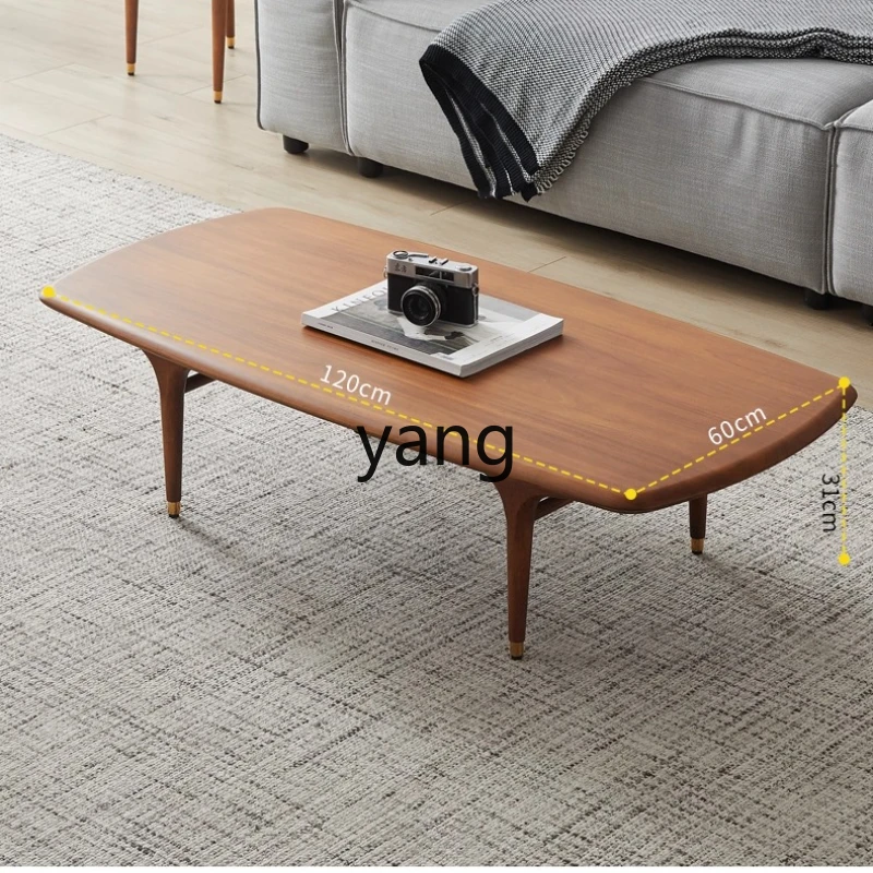 

YHM Coffee Table Set Vintage Style Living Room Minimalist Small Apartment
