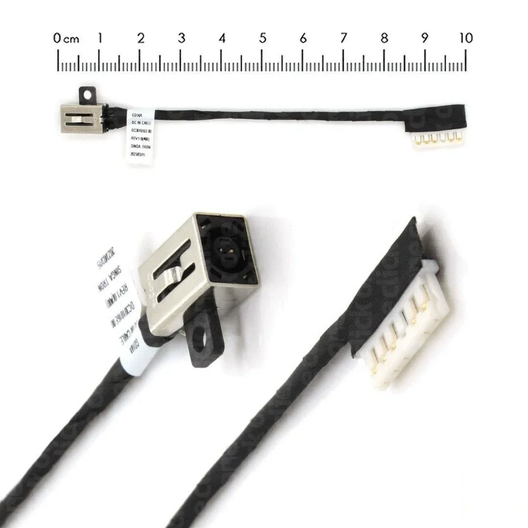Kabel gniazda zasilania prądem stałym do laptopa Dell Vostro 3400 3401 3405 3500 3501 Flex Cable do ładowania DC-IN
