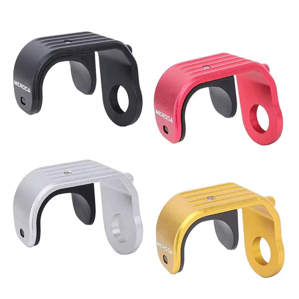 E Buckle For Brompton Folding Modification E-typ Aluminum Alloy E-Shaped Hook Front Fork Hook E-Shaped Buckle
