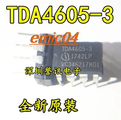 10pieces Original Stock TDA4605-3 TDA4605  DIP-8