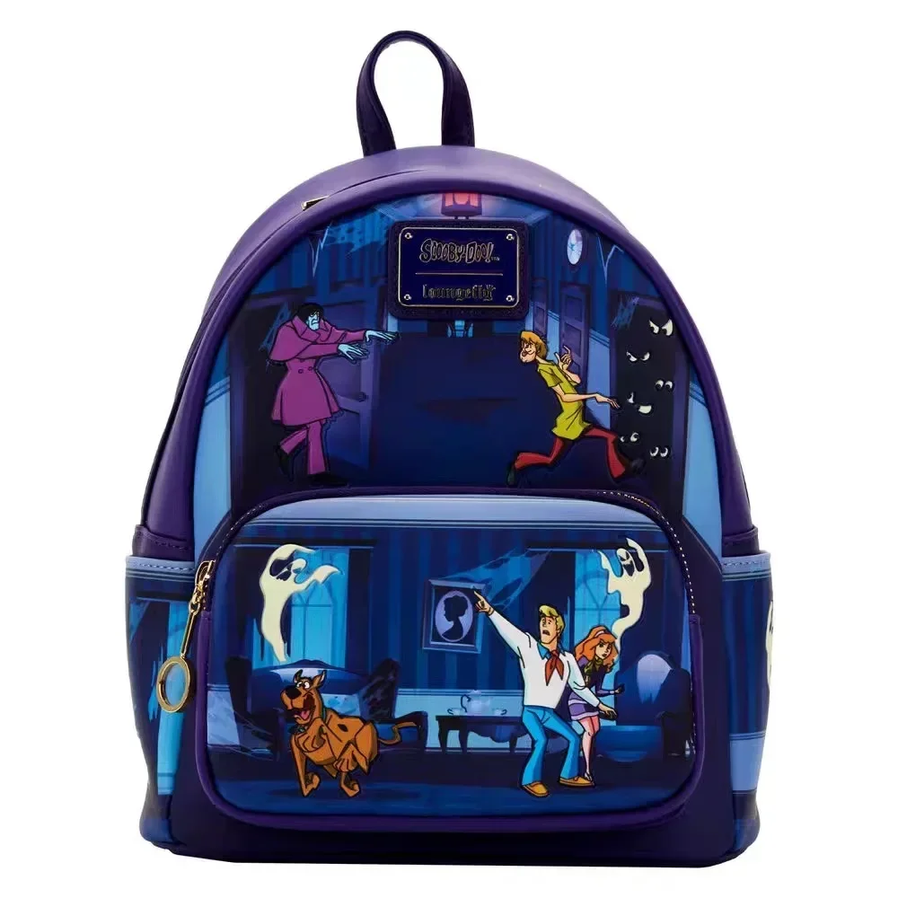 Disney Toy Story Damen-Schultertasche mit doppeltem Riemen, PU-Rucksack, hochwertige Cartoon-Freizeit-Schultasche für Kinder, Geschenk 3
