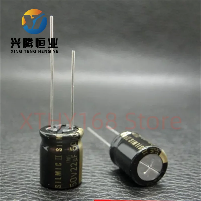 ELNA Rfs Silmic II Audio Fever Electrolytic Capacitor 50v22uF Ina Brown God 2nd Generation