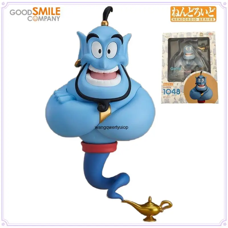 Figuras de anime de la serie Nendoroid originales de GSC, lámpara mágica de Aladdín, Genie, figuras de anime, juguetes para niños, regalo, adornos coleccionables