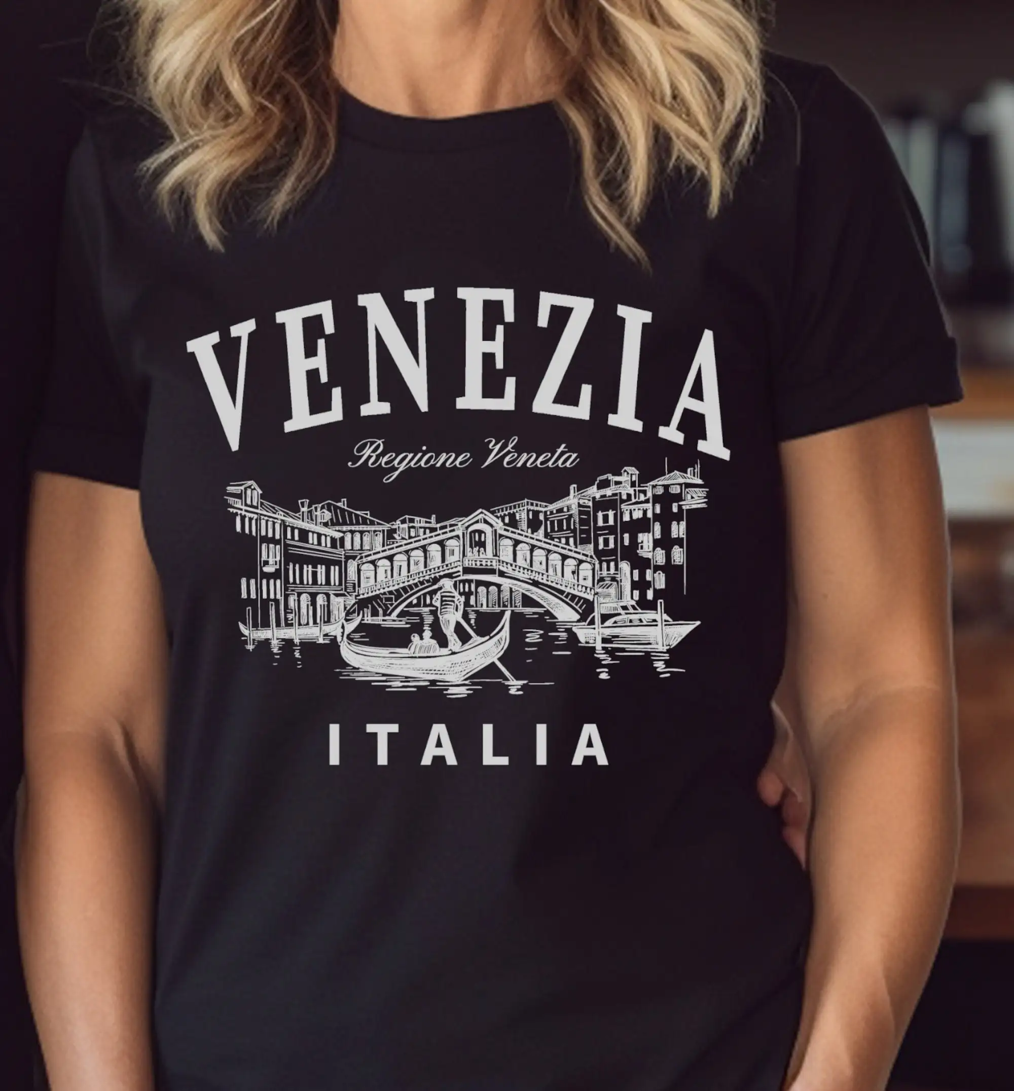 Venice Italy T Shirt Venezia Italia Cotton Comfort Colors