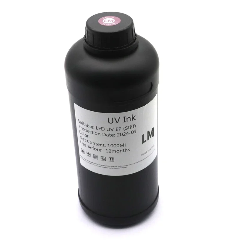 XiongCai 1000ML LED UV Tinte Für TX800 XP600 L800 L1800 L805 i3200 DX5 DX7 DX10 DX4 Druckkopf Für Epson 1390 R1800 1900 UV Modifizierte Drucker 10