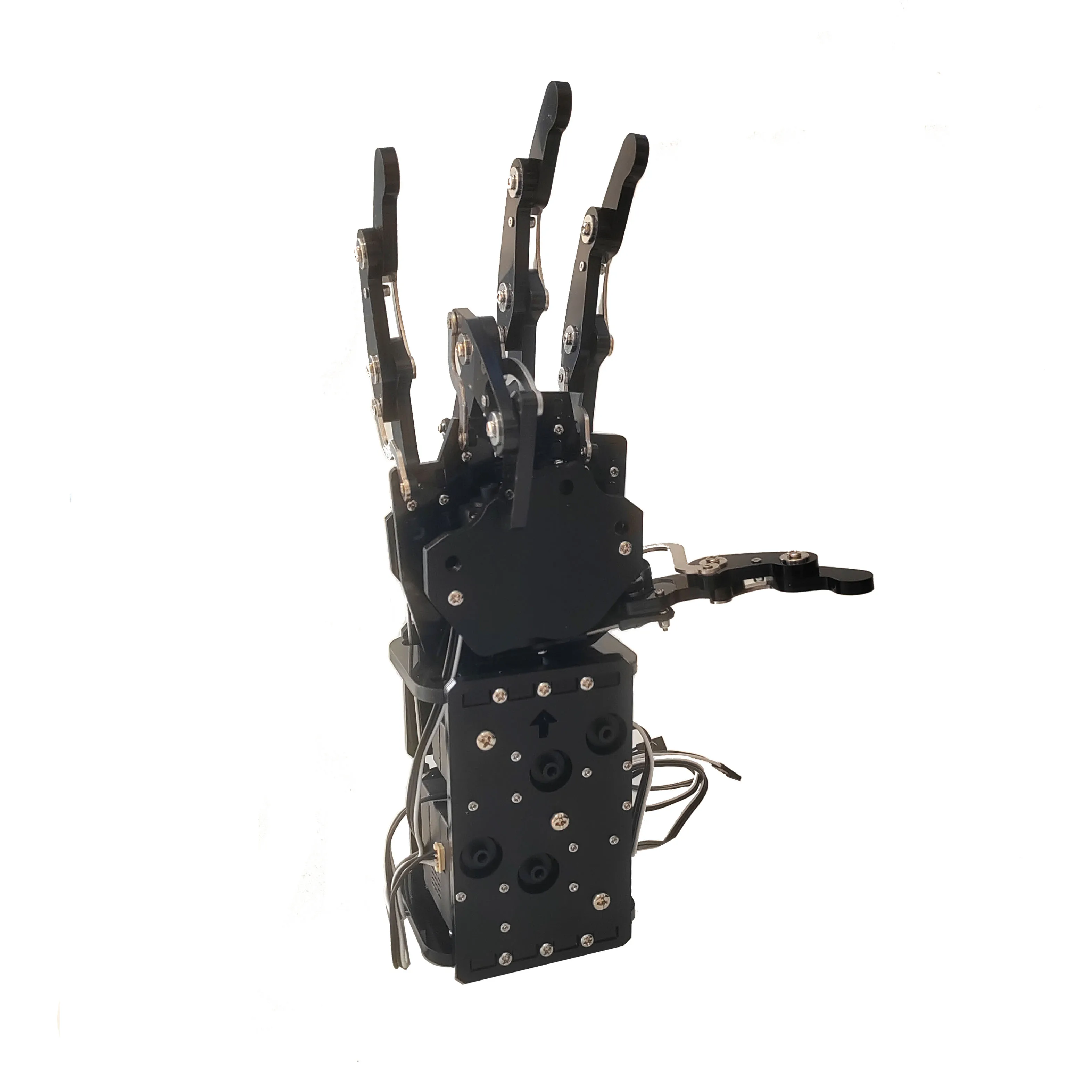 5 Dof Robot Hand Five Fingers Finished Bionic Palm Griffe Gripper, Ardu37Robot Manipulator, Palm Programmable Toy