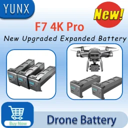 SJRC F7 4K pro Camera Drone LiPo Battery 11.1V 2600mAh with Built-In Voltage Monitor Replacement Drone Battery for Drones