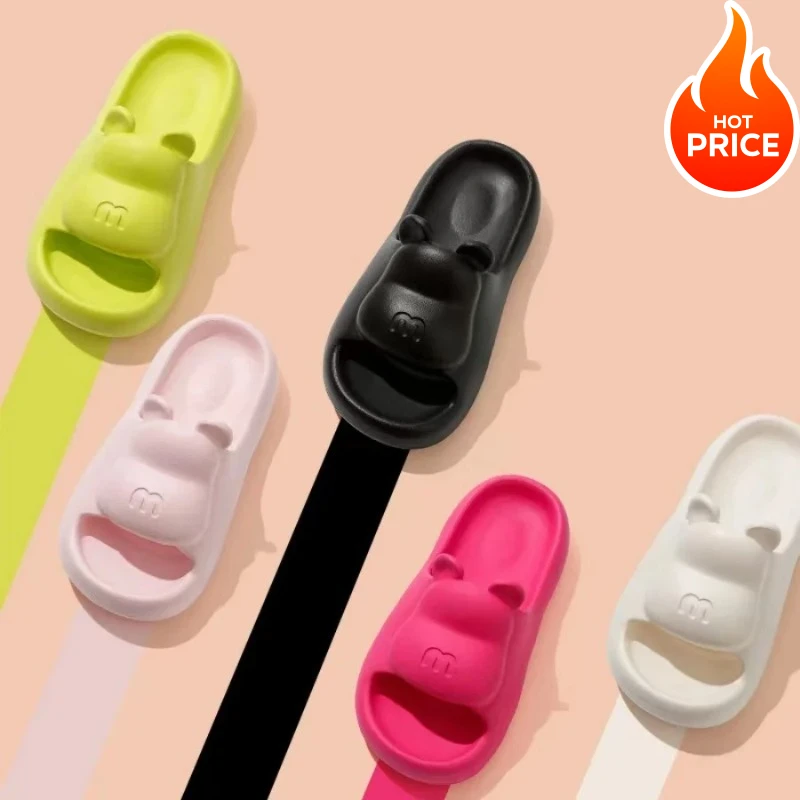 

2026 New model Slippers Men Women Wear Thick-soled Non-slip Summer Quarters Bathroom Shower Eva Sandals
