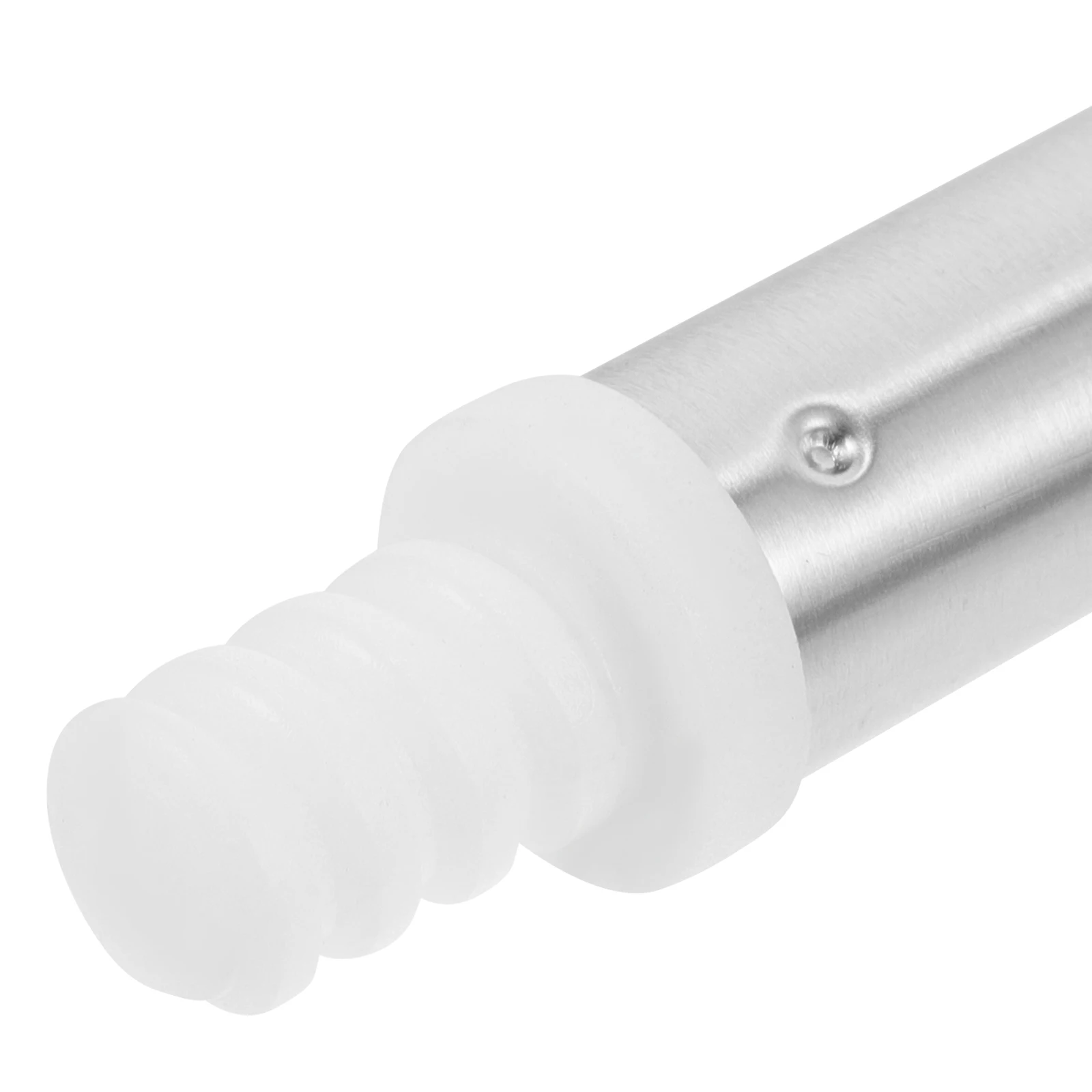 

2pcs Toilet Brush Accessories Aluminium Plastic Handle Adapter Connector Replacement Parts Brush Head Pole Attachments