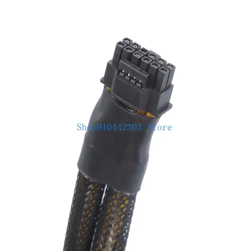 L4md 8pin a 12+4pin 16pin 18awg para série RTX40 RTX4070/4080 Conexão fonte alimentação flexível