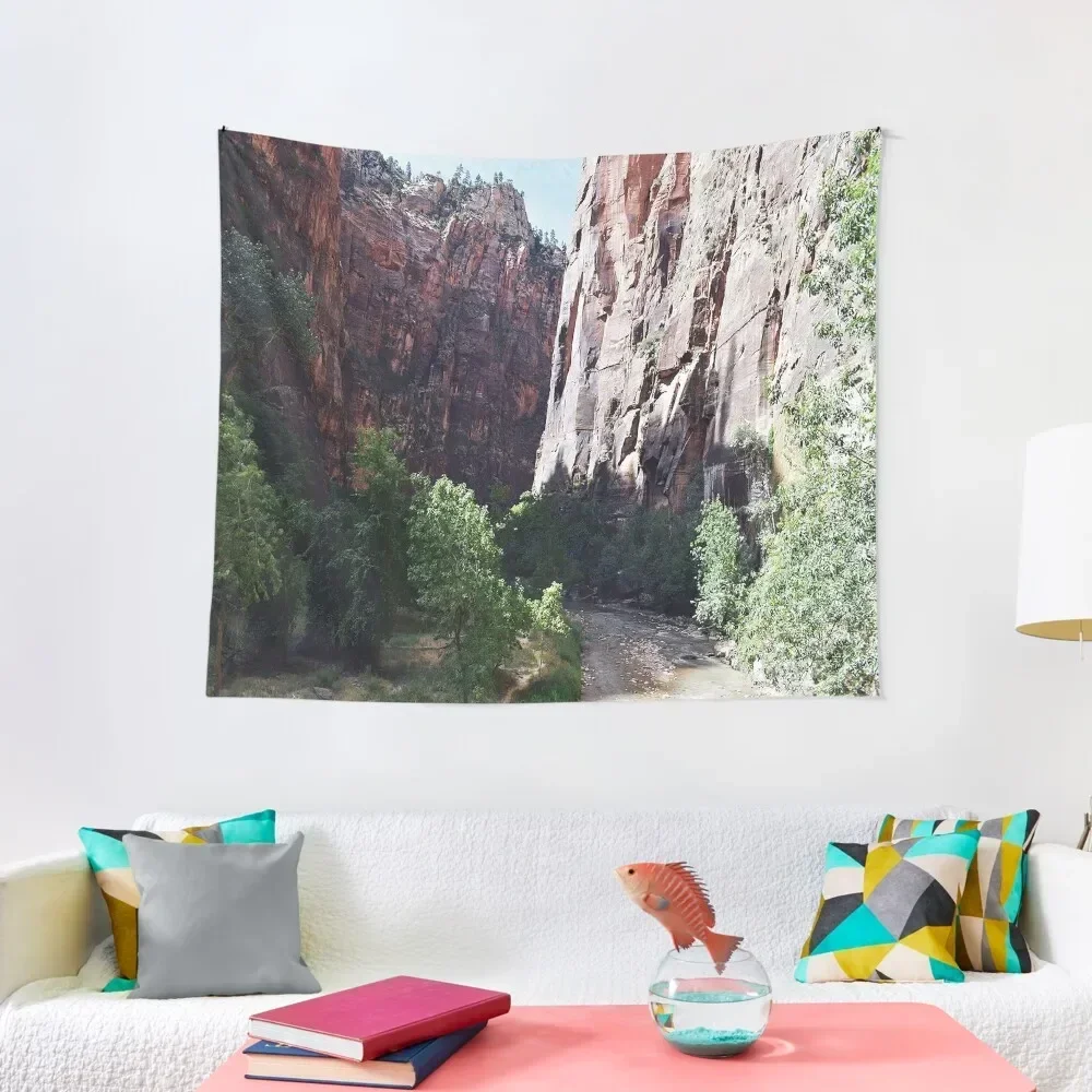 

Zion National Park Tapestry Japanese Room Decor Home Decorating Wall Carpet Tapestry