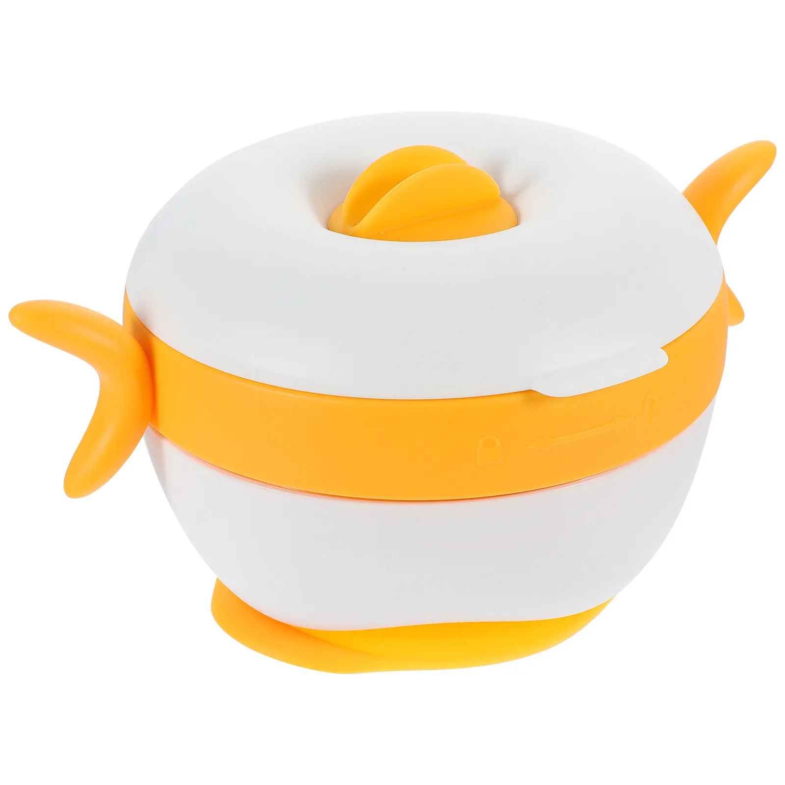 

Baby Insulation Bowl Premium Smooth Surface Handle Design Large Capacity Double Layer Thermal Baby Tableware Toddler Serving