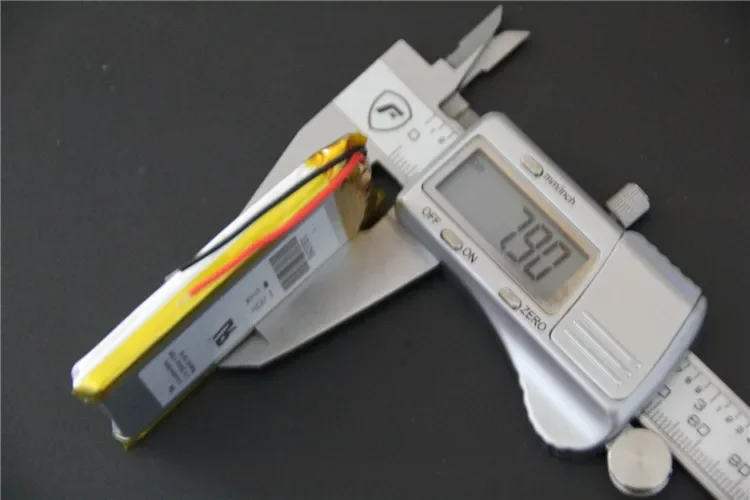 リチウムポリマー電池コアクリアランス、充電式リチウムイオン電池、DIYモバイル電源、内蔵2500 ma、3.7v、804065