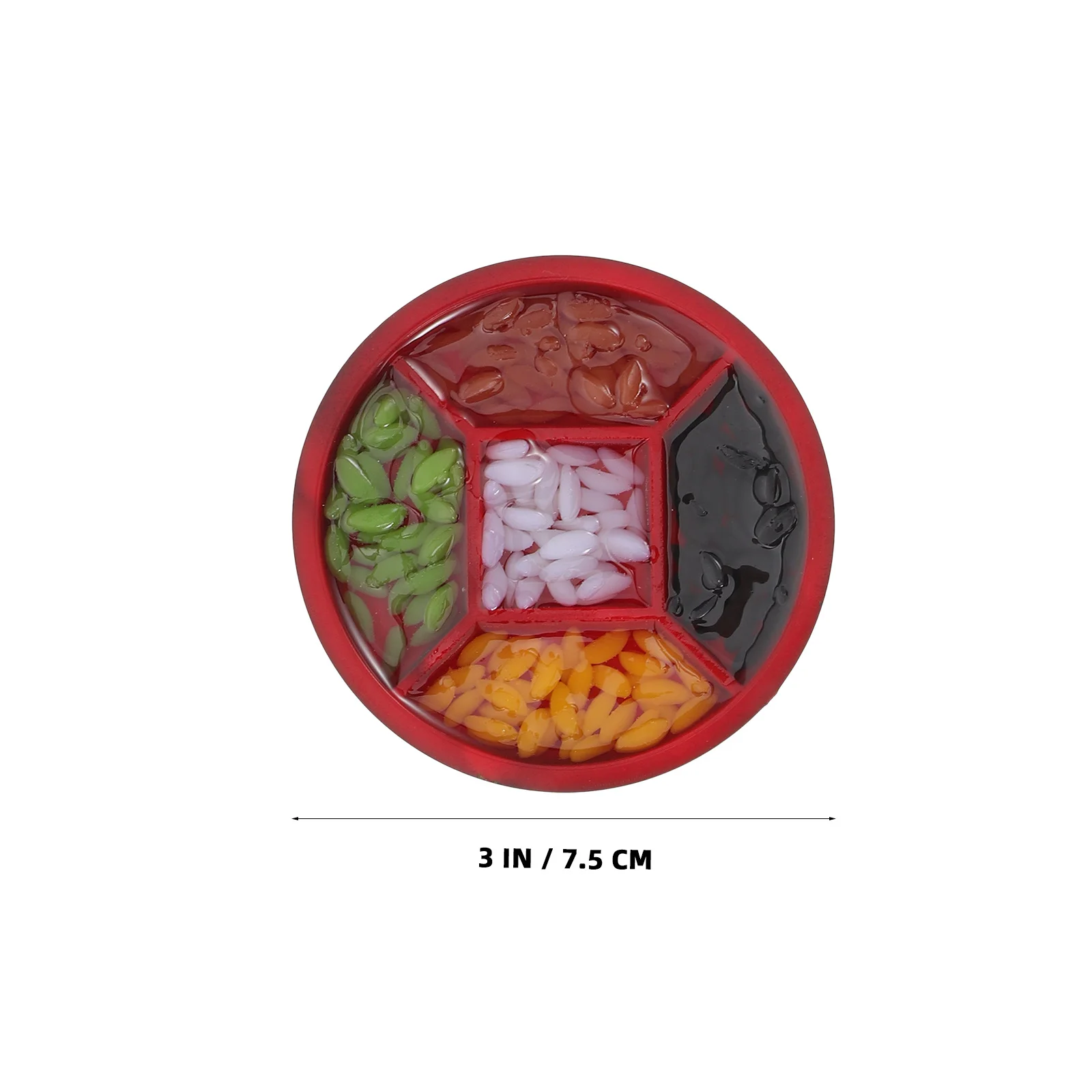 4 قطعة أطباق فاكهه مصغرة صندوق واقعية الاصطناعي الغذاء الدعائم دمية اكسسوارات المطبخ مجموعة متجر عرض طعام صغير