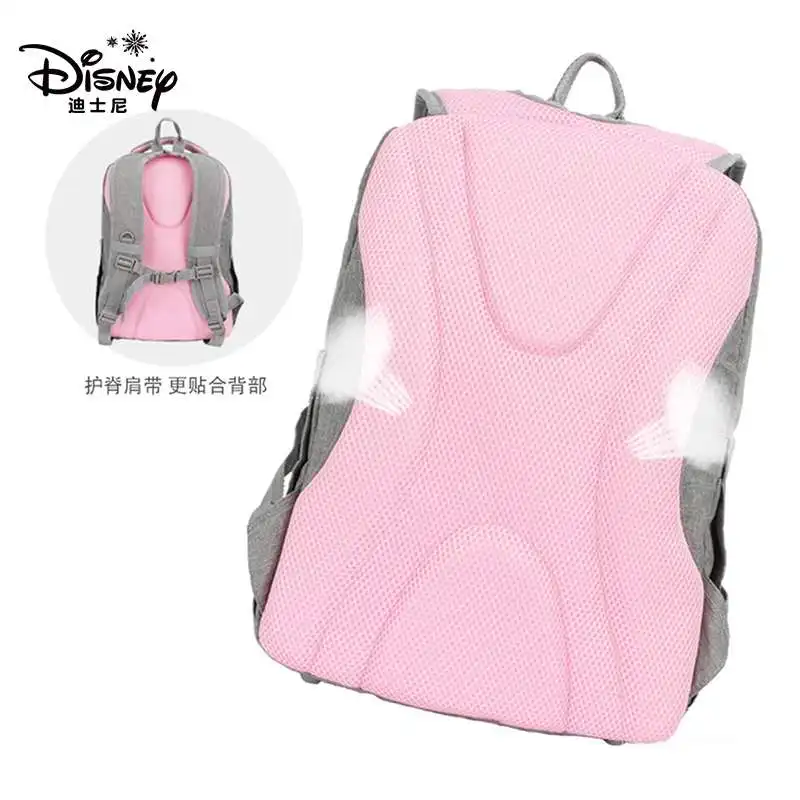 Disney Frozen School Bags For Girls Grade 1-3 Elsa Anna Primary Student Shoulder Orthopedic Backpack Large Capacity Mochilas