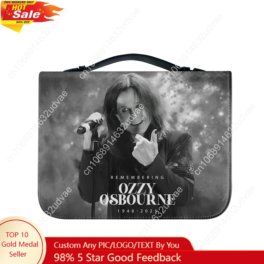

Ozzy Osbourne Bible Bags Customize Covers Custom Design Pattern Bible Pack Back To The Beginning Waterproof Customize Bible Bag