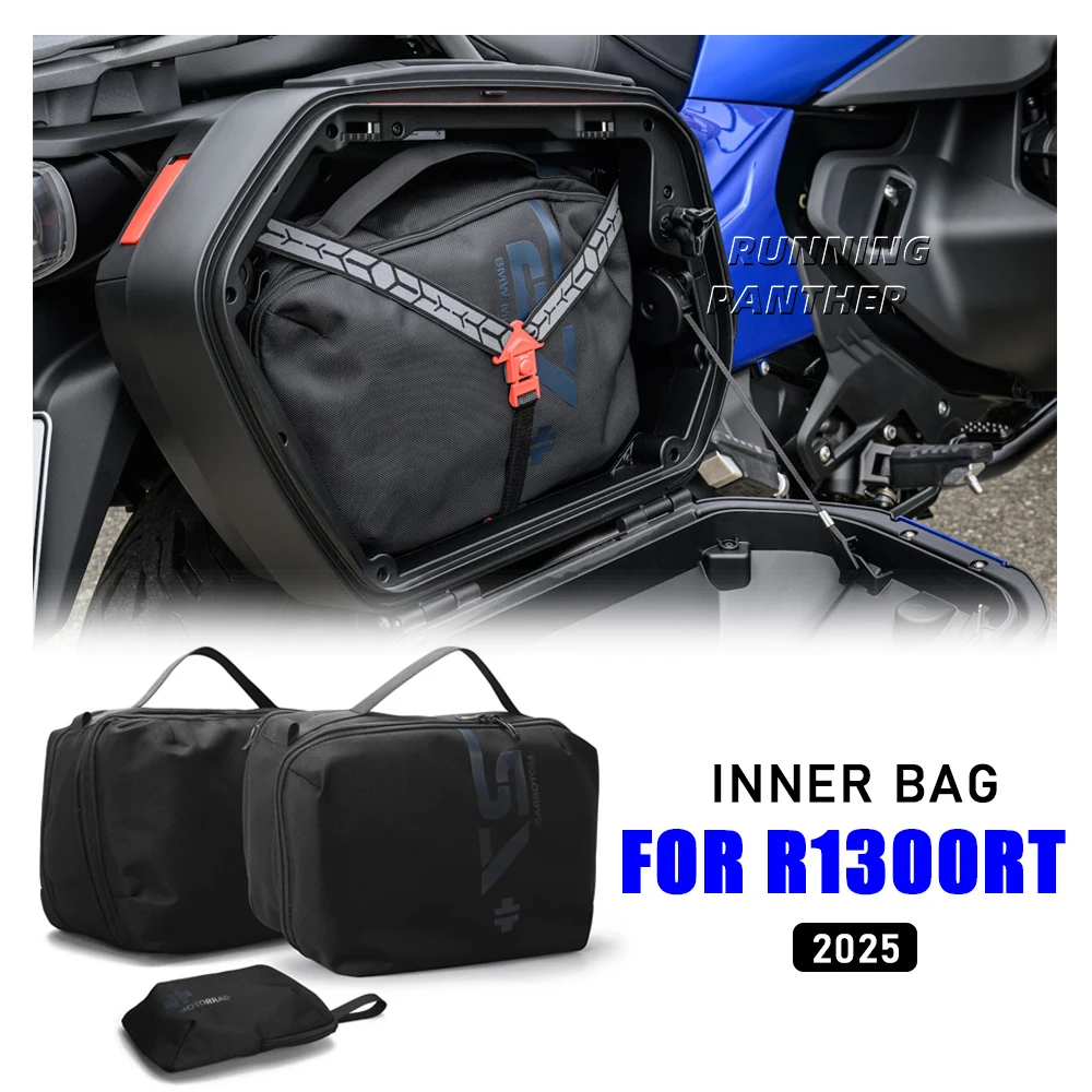 

Waterproof Motorcycle Inner Bag with Logo Black Side Case Top Box Luggage Organizer Liner For BMW R1300RT R1300 RT r1300rt 2025