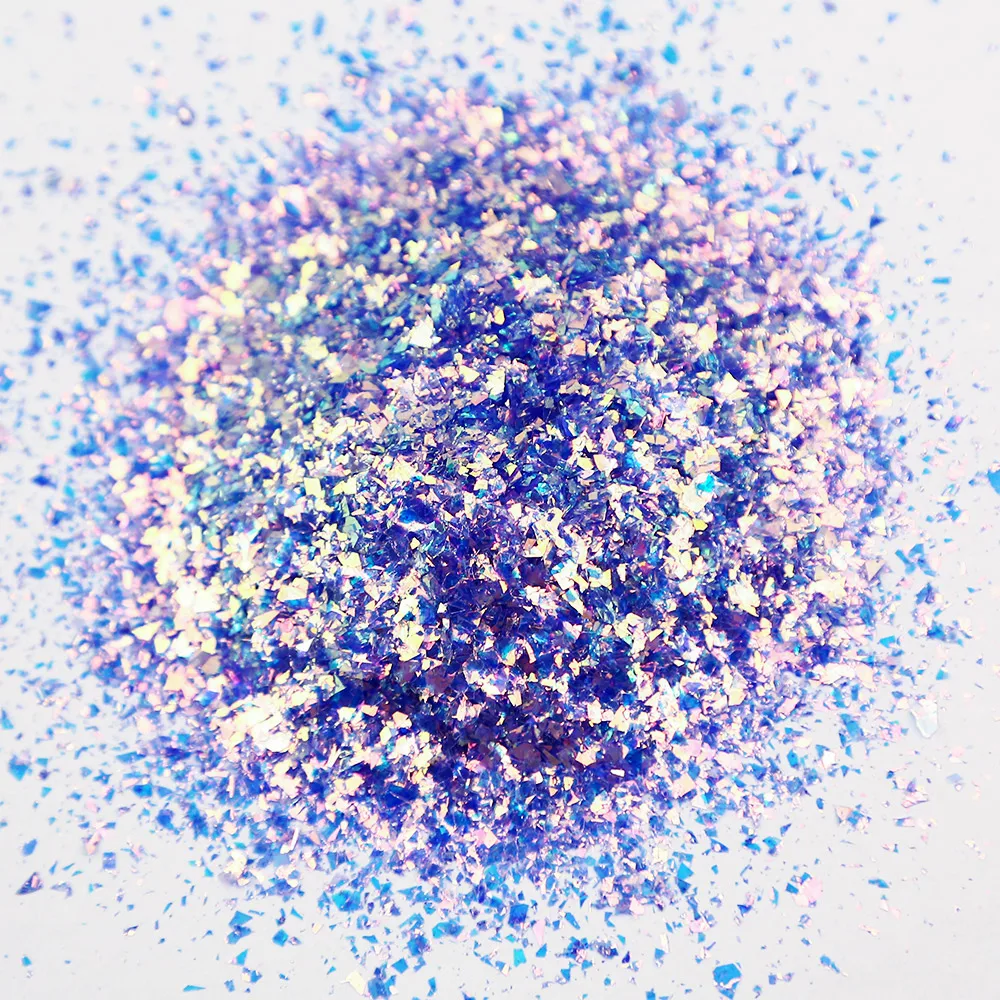 

12 Colors Chunky Iridescent Irregular Sequins Symphony Holo Flakes Polish Pieces For Nail Mixed Glitter Paillette Sequins MV4