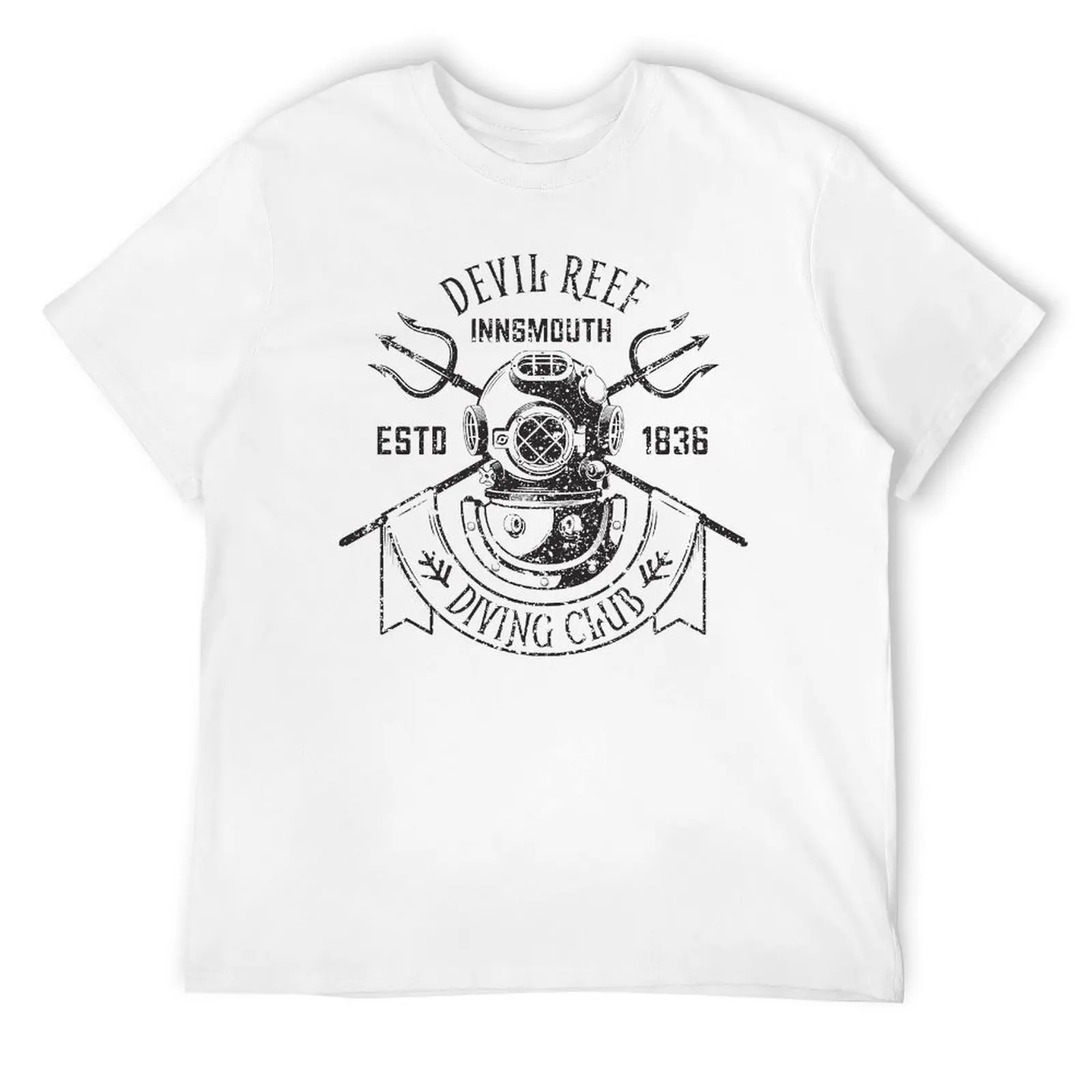 Diving Club Innsmouth Lovecraftian Essential For T-shirt Fresh Campaign Tshirt Premium Travel Humor USA Size