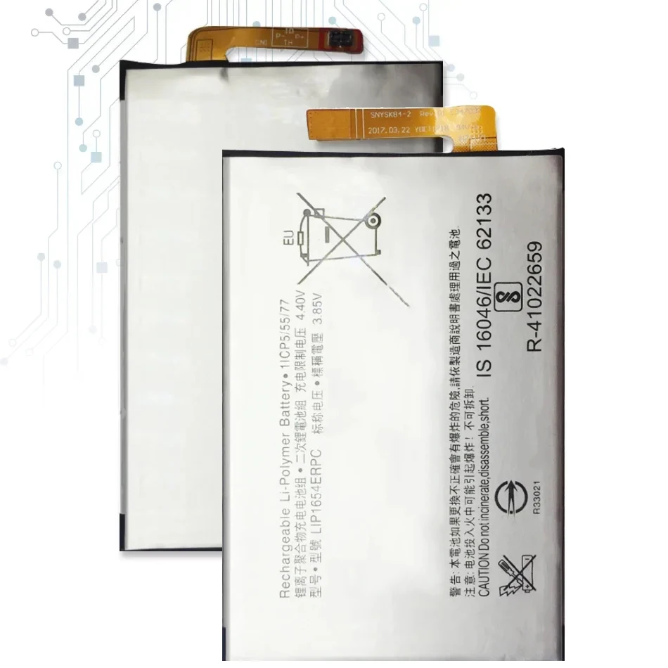 LIP1654ERPC Phone Battery 3200mAh For Sony Xperia XA2 L2 H4311 H3311 H4331 Replacement Batteria + Free Tools