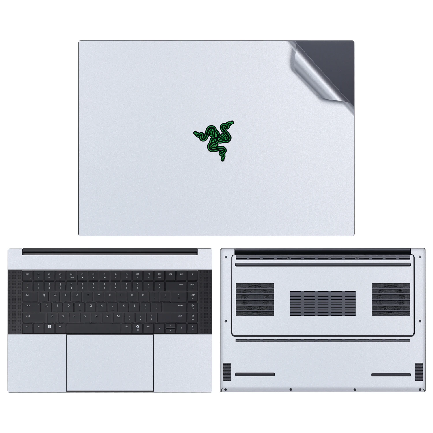 

Чехлы для ноутбуков Razer Blade 2025 14, 16, 18 RZ09-0528 RZ09-0529 RZ09-0530, обертывания для кожи против царапин, без пузырей