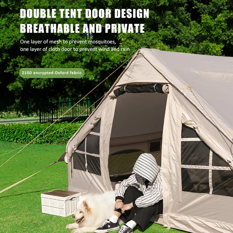 5-6 People Tente De Camping, Philippines Waterproof House Dome Tent, Chine Rental Beach Tent