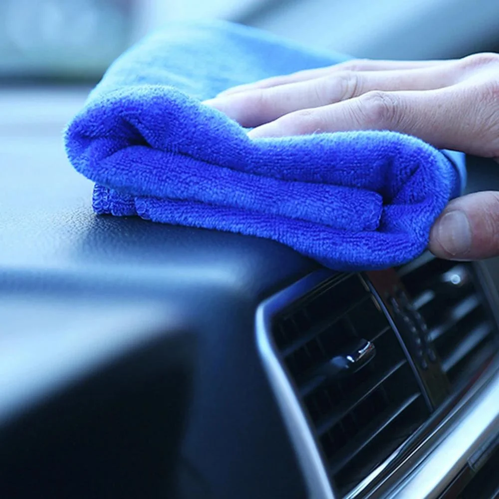 5-50Pcs Microfiber Towels Car Wash Drying Cloth Towel Household Cleaning Cloths Auto Detailing Polishing Cloth Home Clean Tools