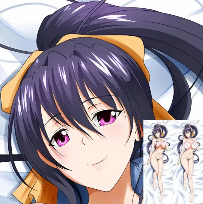 

Dakimakura Akeno Himejima аниме наволочка для тела двусторонний принт наволочка в натуральную величину подарки