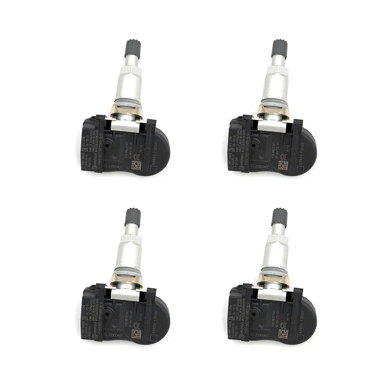 4pcs 52933-F2000 52933F2000 433MHZ TPMS Tire pressure Sensor For 2015-2022 Hyundai ELANTRA I30 I30 KIA OPTIMA NIRO